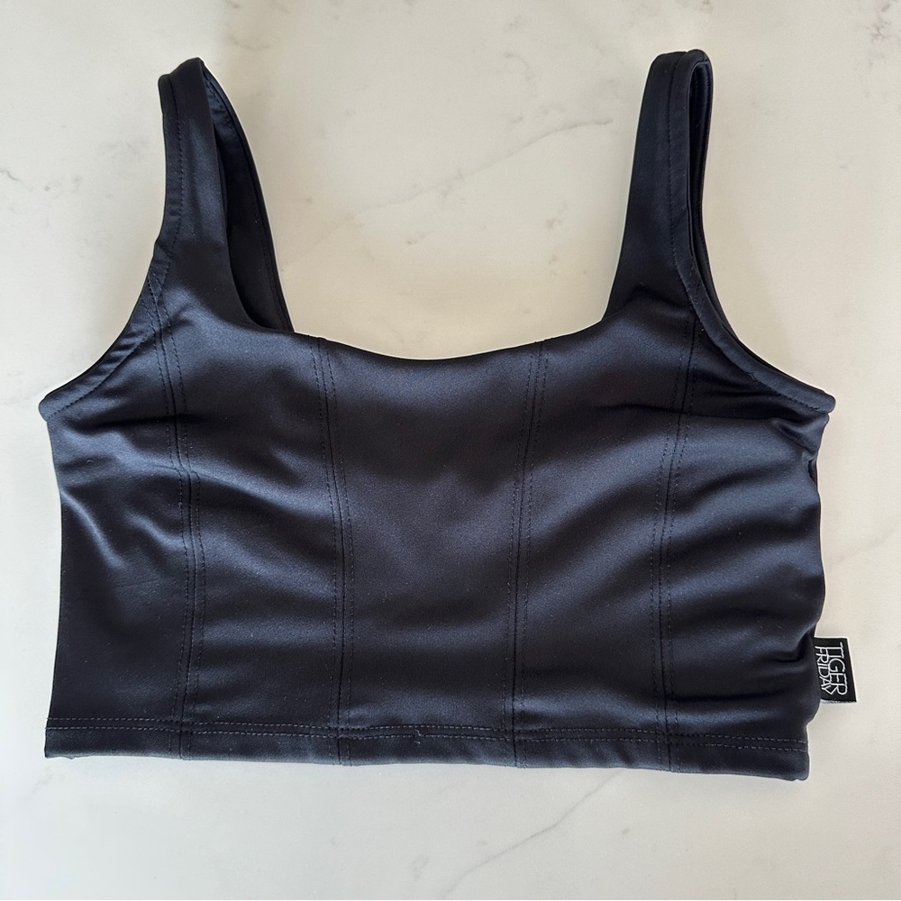 Tiger Friday Dancewear Bra Top - Black XS - Gently Used🐅